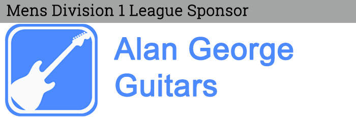 Alan George Guitars - Mens Division 1 Sponsor